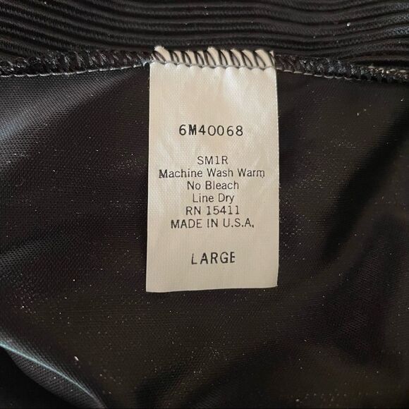 VINTAGE 90s Heather Nicole Metallic Silver Sleeveless Top Size Large - Picture 6 of 8